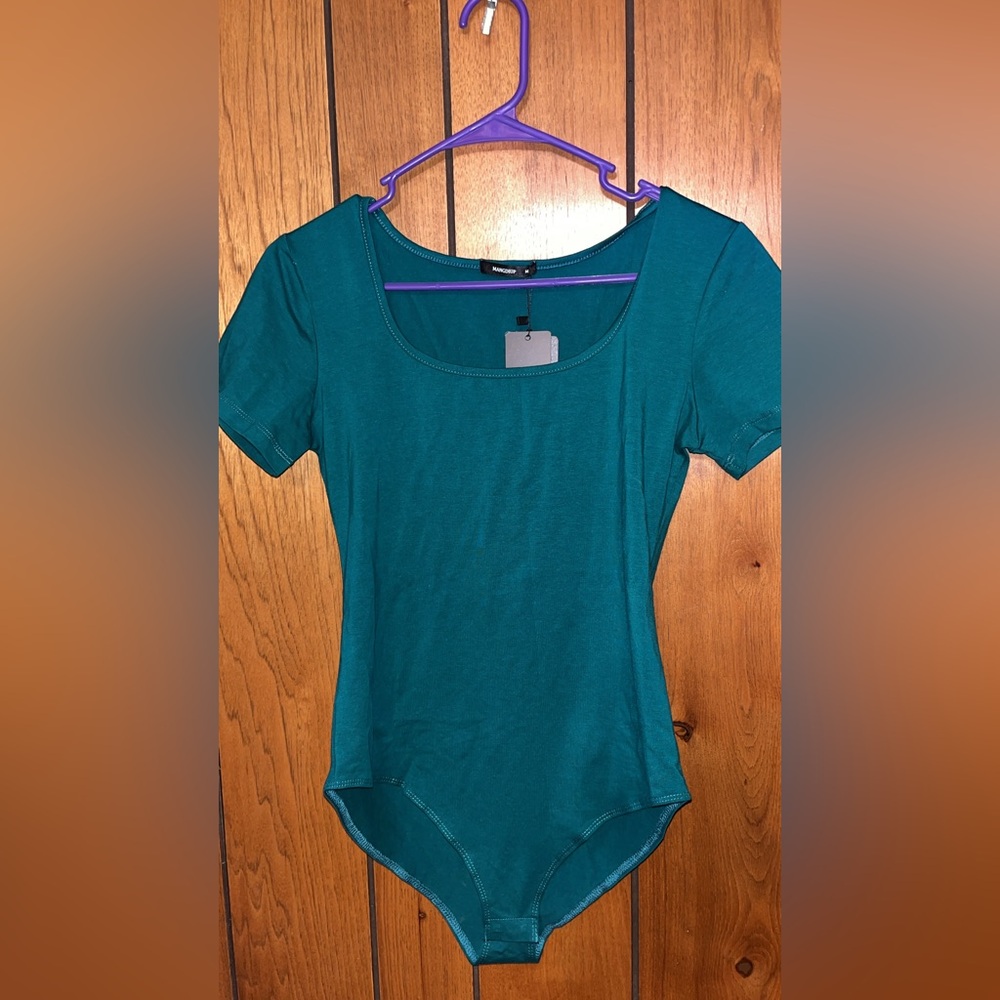 Teal bodysuit